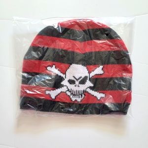 Striped Skull Beanie